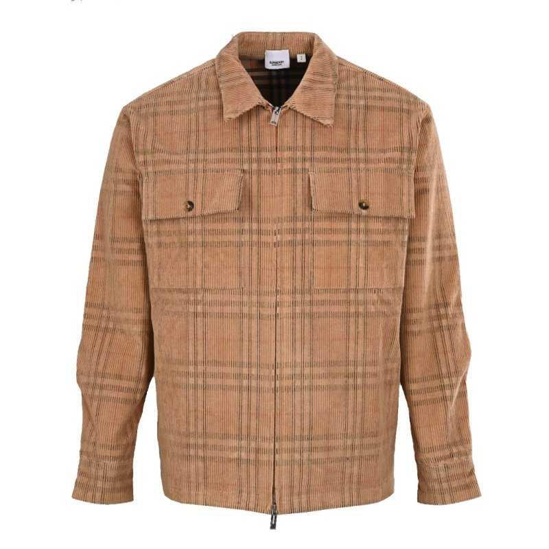 Vintage Tan Corduroy Overshirt Jacket view