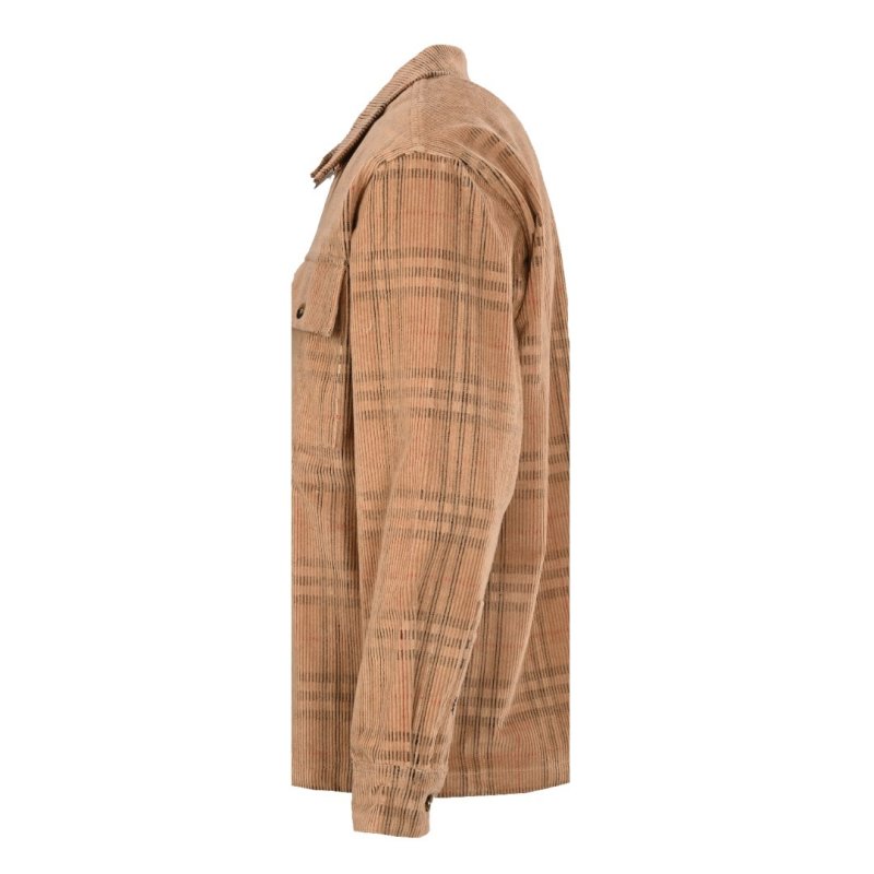 Vintage Tan Corduroy Overshirt Jacket view