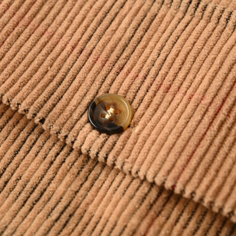 Vintage Tan Corduroy Overshirt Jacket view
