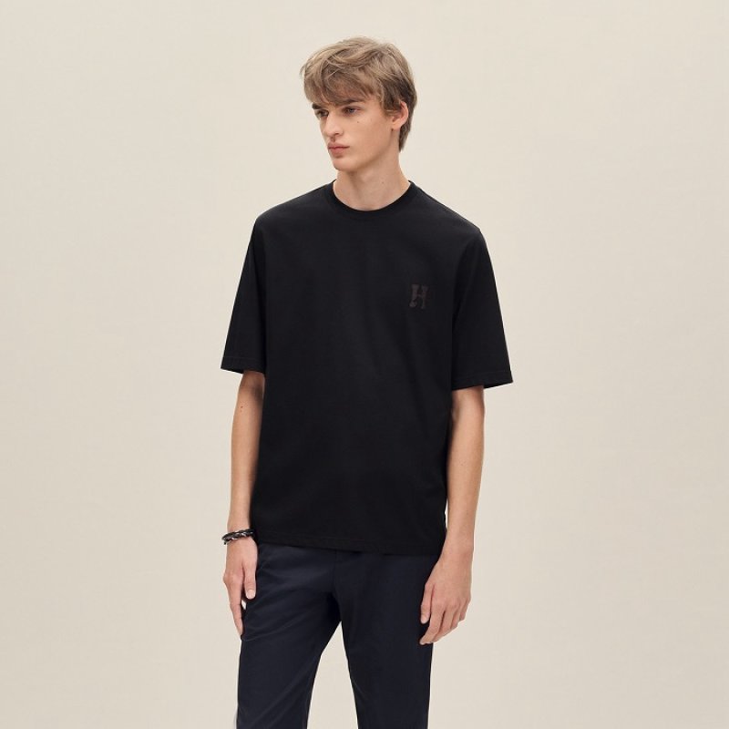 Heron Preston Black Logo T-Shirt view