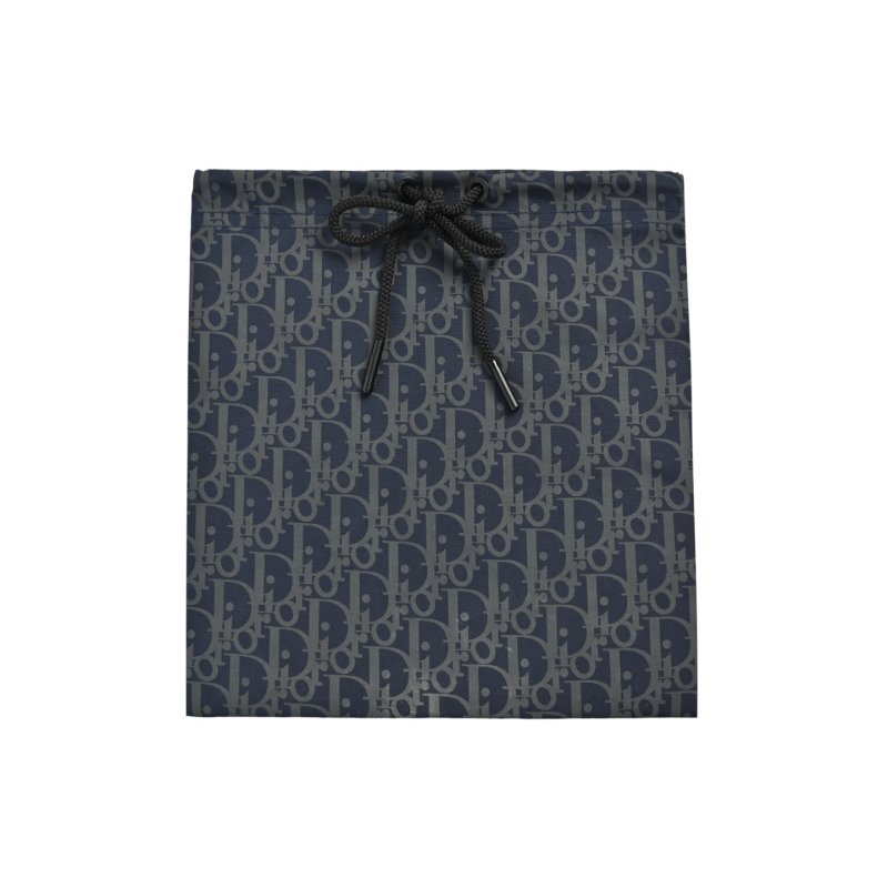 Dior Navy Denim Cargo Shorts view