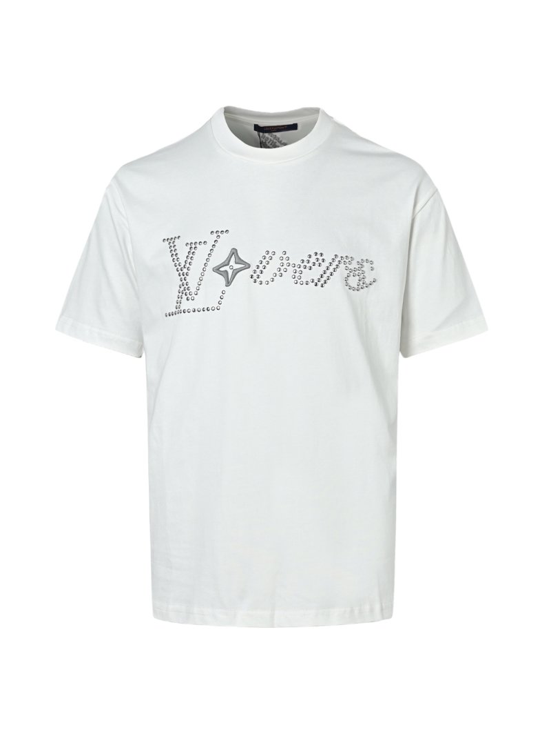 White Oversized Short Sleeve T-Shirt with Star Graphic Print view