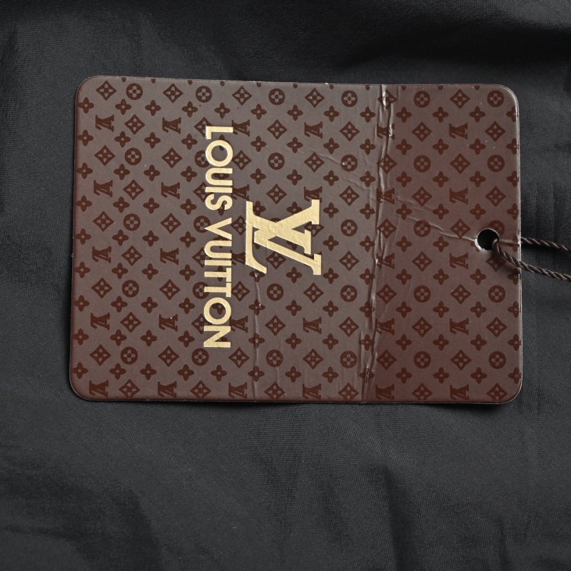 Louis Vuitton Monogram Embossed Black Down Jacket view