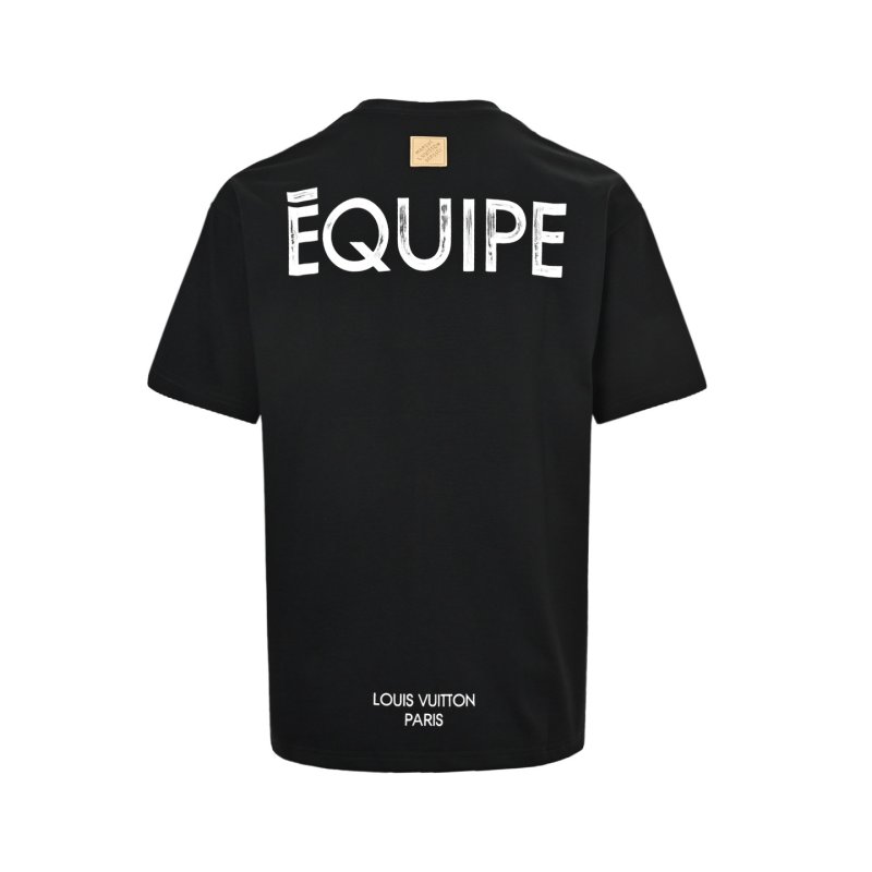 Black Oversized Graphic Print Short Sleeve T-Shirt view