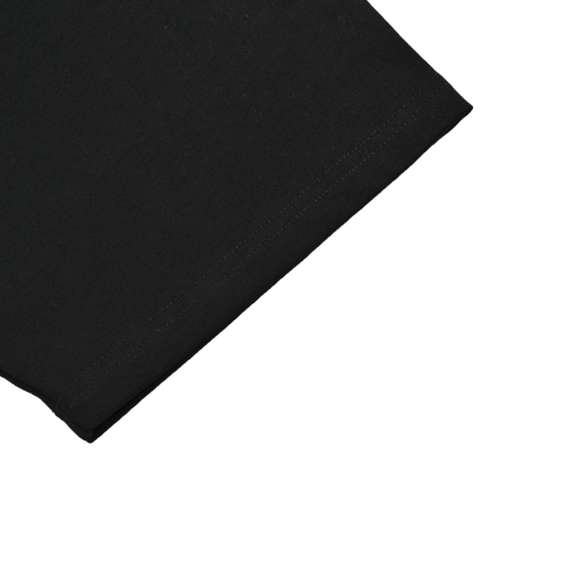 Black Oversized Graphic Print Short Sleeve T-Shirt view