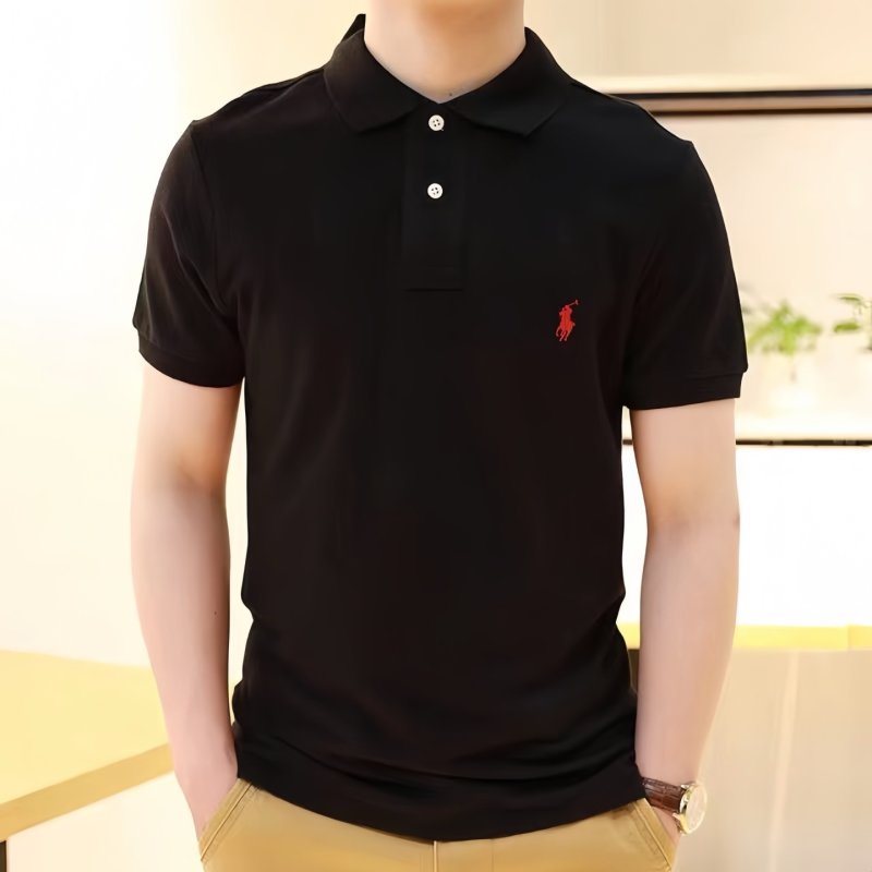 Polo Ralph Lauren Black Short-Sleeve Polo Shirt view