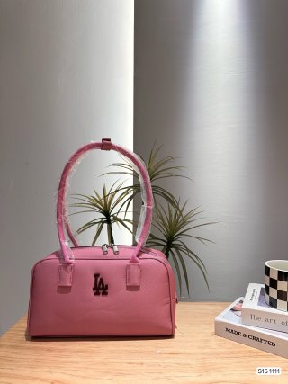 MLB Crescent Hobo Shoulder Bag - Pink view 2