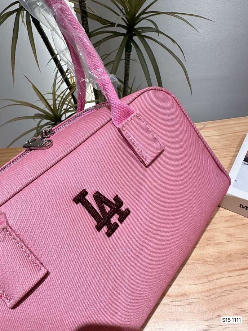 MLB Crescent Hobo Shoulder Bag - Pink view