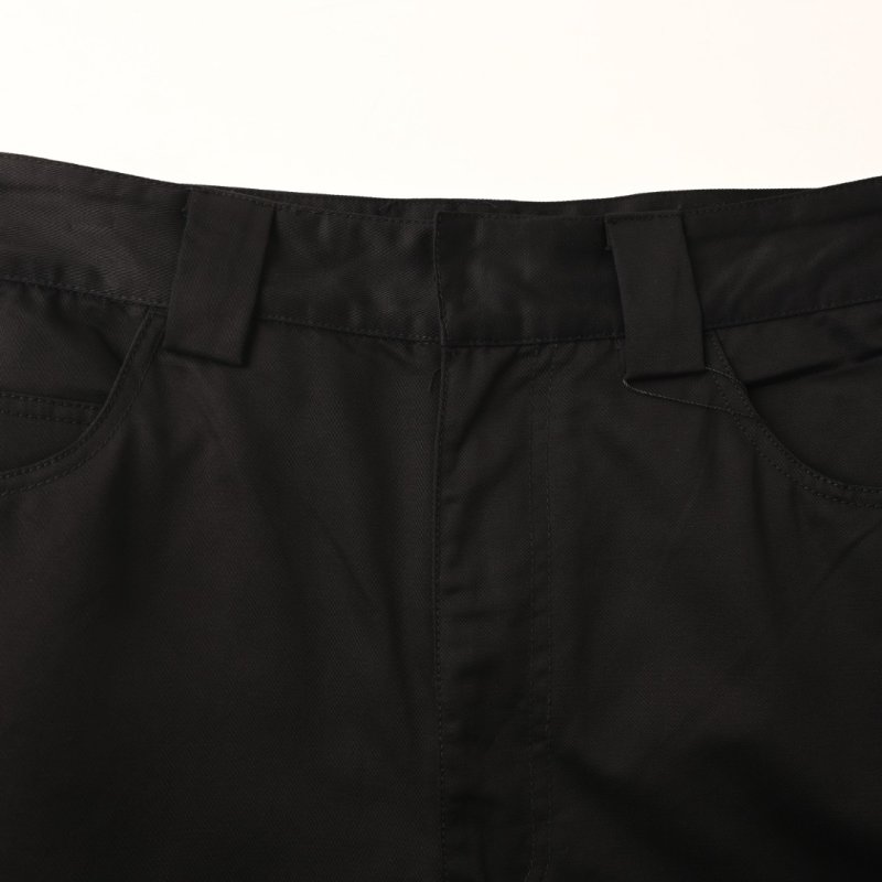 White Embroidered Logo Athletic Shorts with Yellow Drawstring view