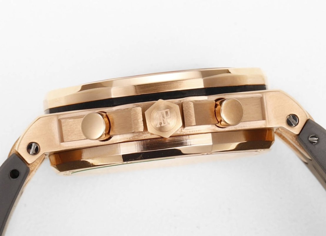 Audemars Piguet Royal Oak Offshore Chronograph 37mm Rose Gold Diamond view