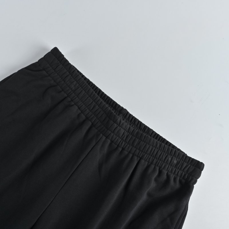 Essentials Black Taped Track Pants view