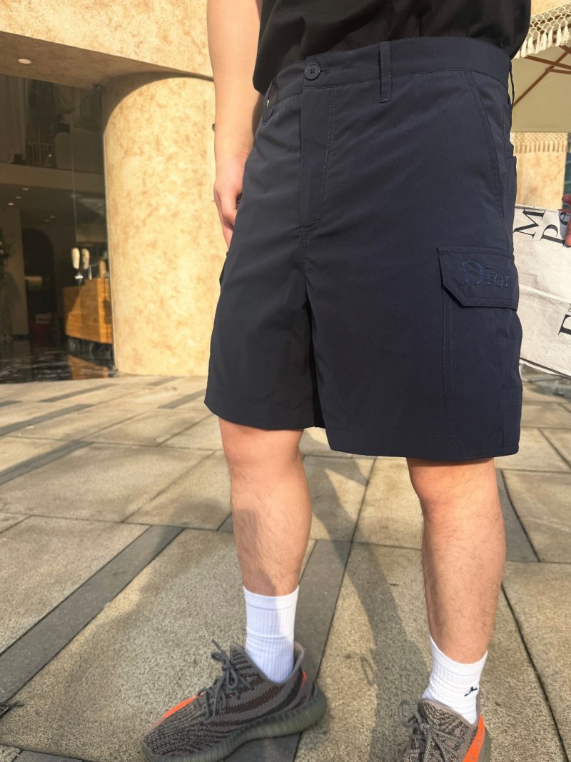 Stone Island Navy Cargo Shorts