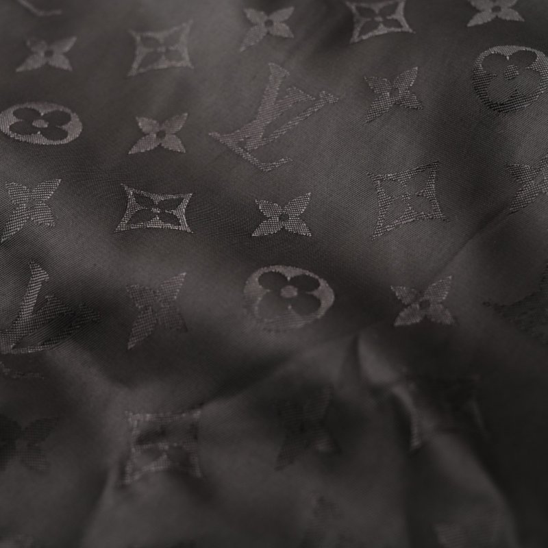 Louis Vuitton Black Reversible Jacquard Windbreaker Jacket view