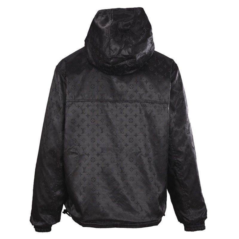 Louis Vuitton Monogram Puffer Jacket Black view