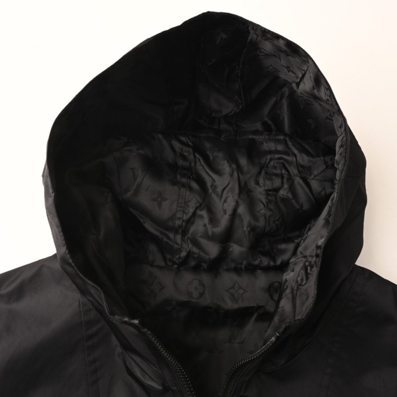 Louis Vuitton Monogram Puffer Jacket Black view