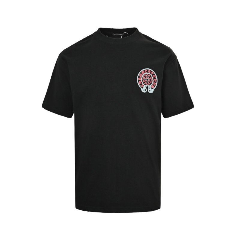 Chrome Hearts Black Graphic Short Sleeve T-Shirt view