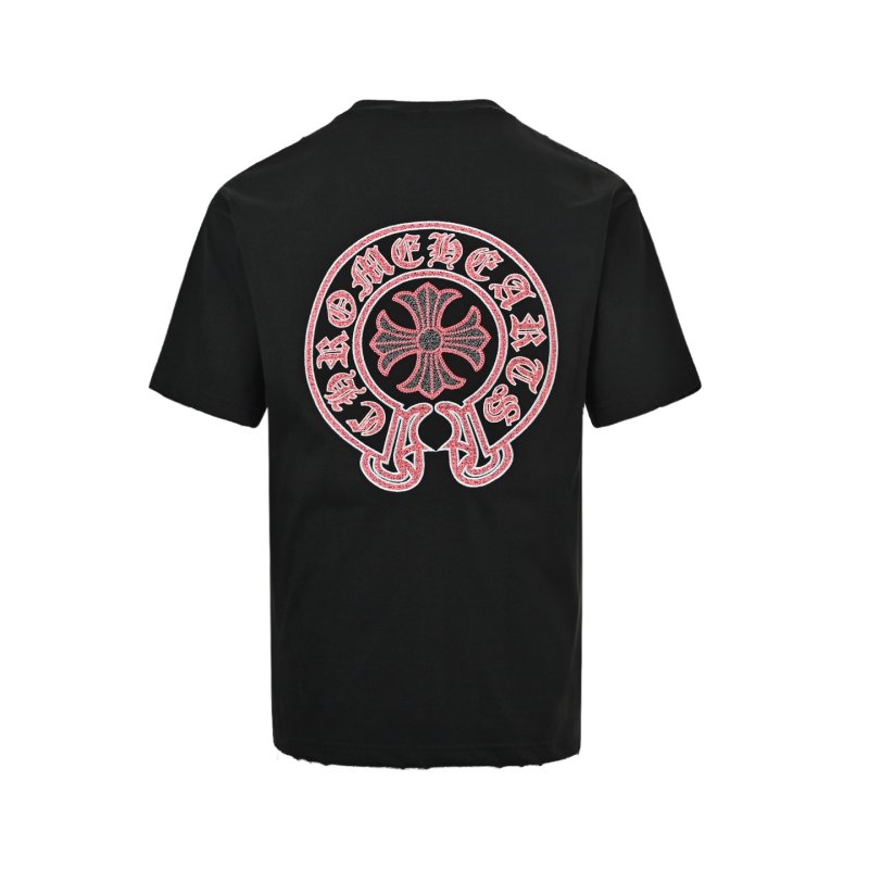 Chrome Hearts Black Graphic Short Sleeve T-Shirt view