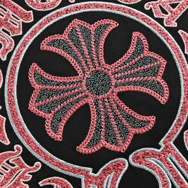 Chrome Hearts Black Graphic Short Sleeve T-Shirt view