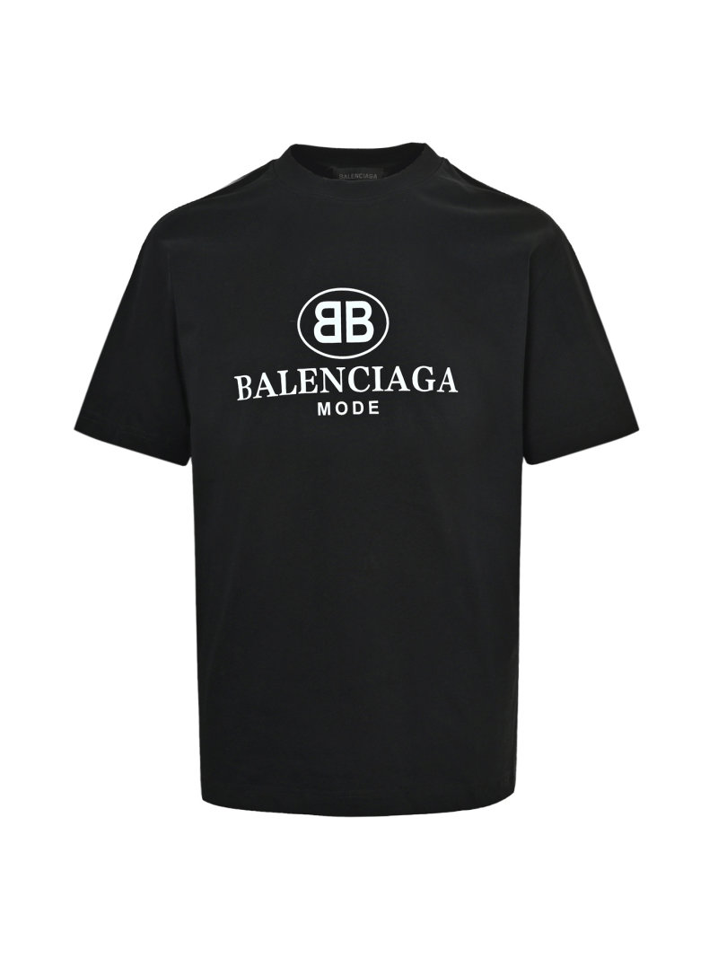 Balenciaga Mode Black Logo T-Shirt view