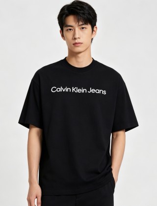 Calvin Klein Jeans Black Logo T-Shirt view 3