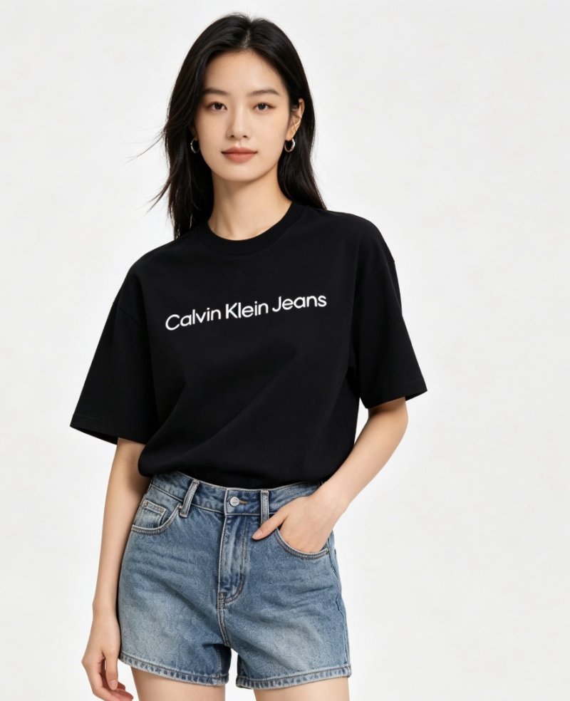 Calvin Klein Jeans Black Logo T-Shirt view