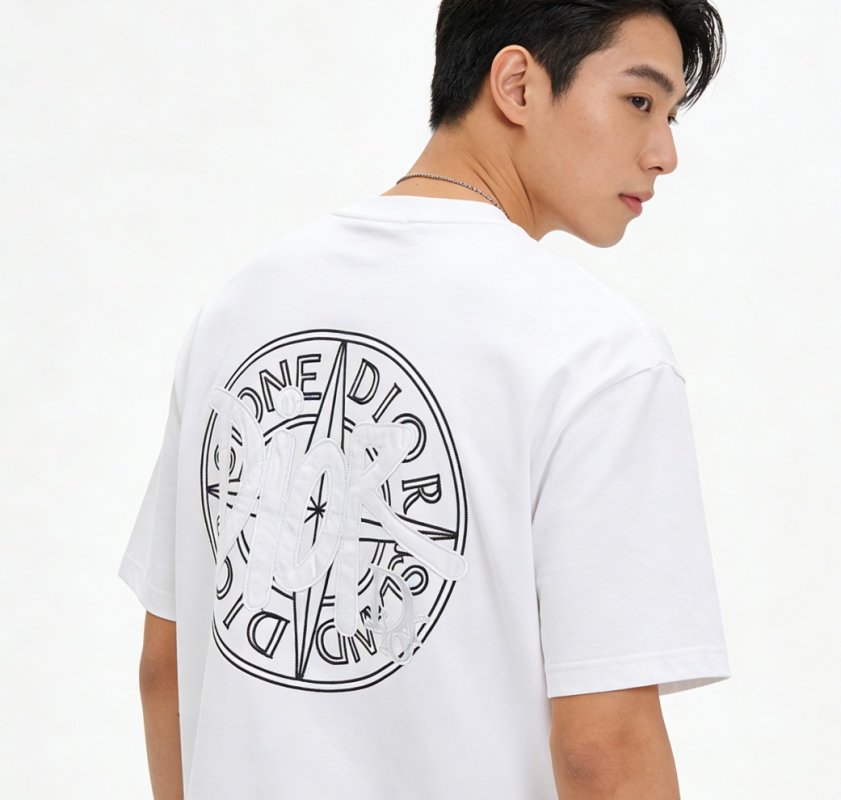 Chrome Hearts White Coin Logo T-Shirt view