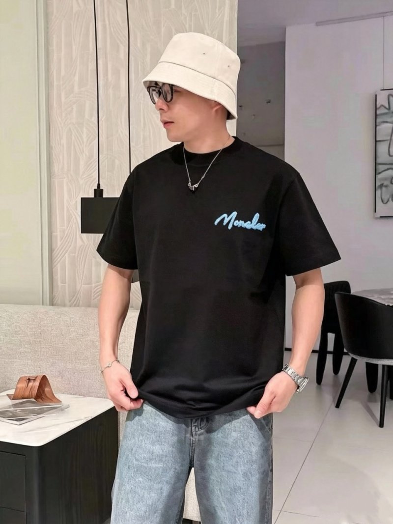 Moncler Lifestyle Italian Black T-Shirt view