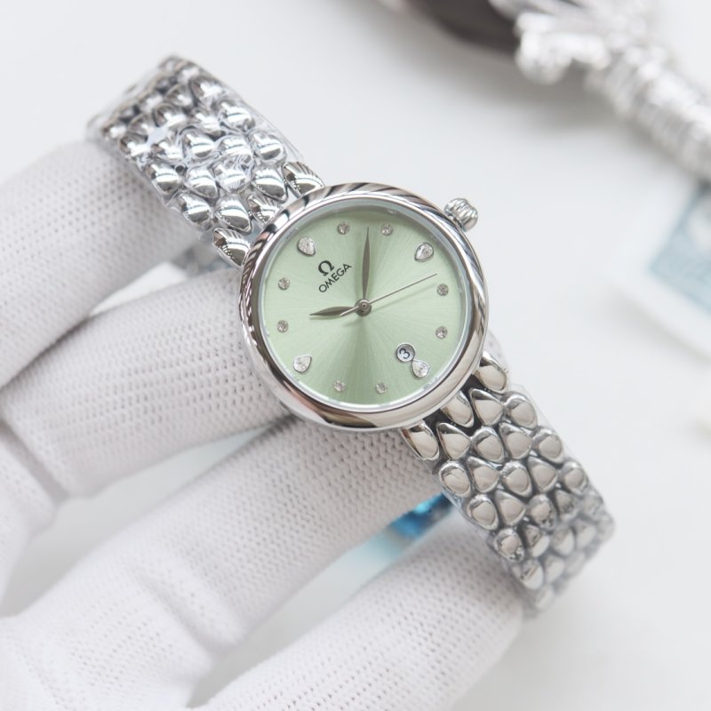 Omega Women's Silver Quartz Watch 28mm view