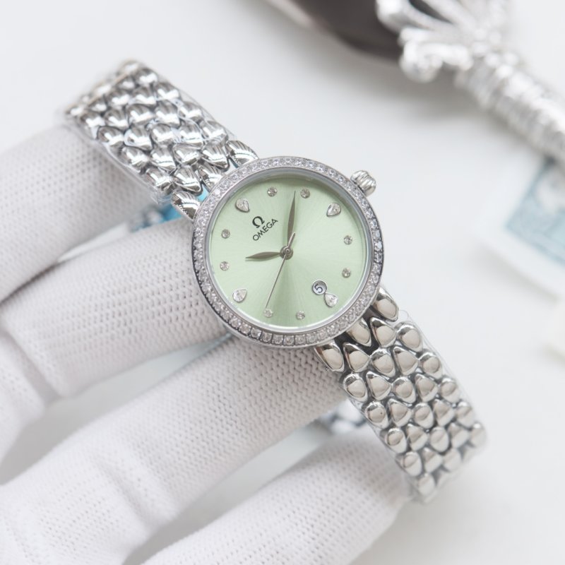Omega Women's Silver Quartz Watch 28mm view