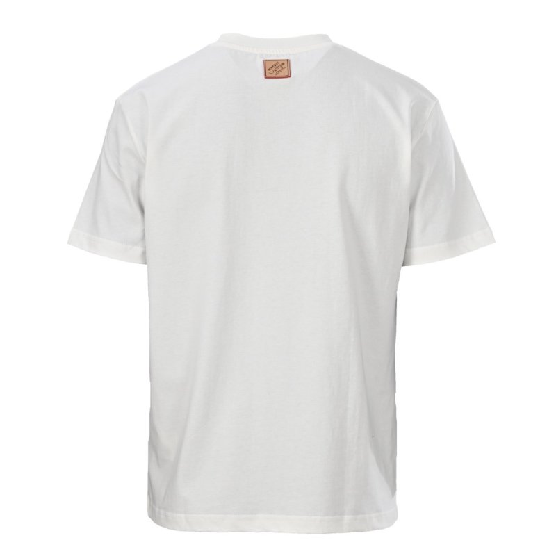 Louis Vuitton L.V.M. Animal Embroidery Short Sleeve T-Shirt White view