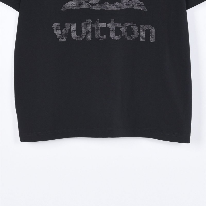 Louis Vuitton Black Monogram Logo T-Shirt view