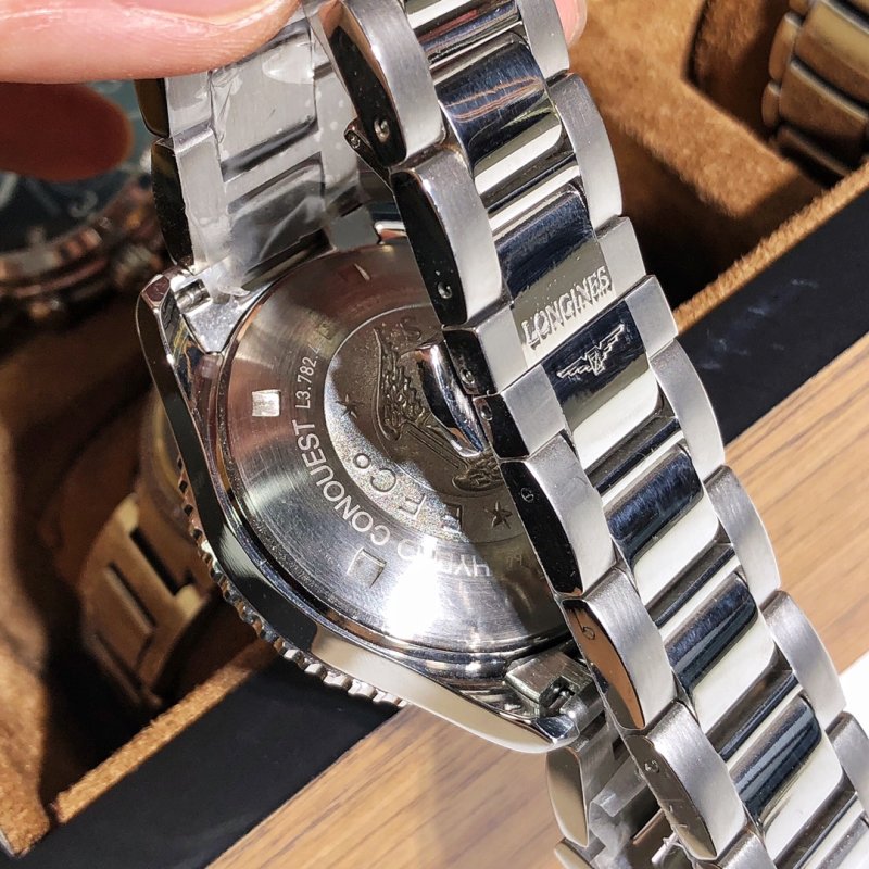 Longines Conquest Green Dial Automatic Steel Watch 40mm view