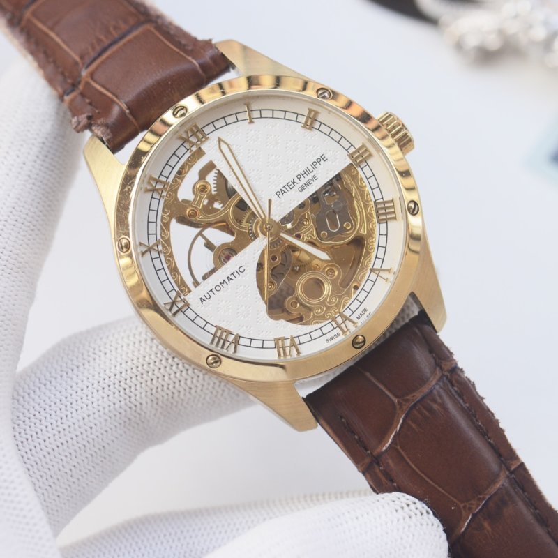 Patek Philippe Skeleton Automatic Rose Gold Men's Watch 42mm view