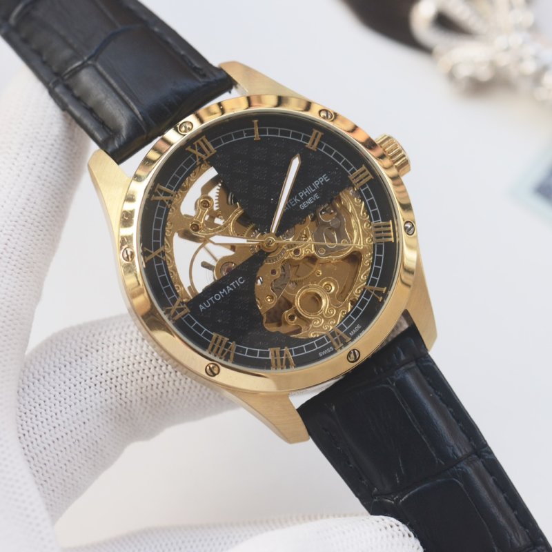 Patek Philippe Skeleton Automatic Rose Gold Men's Watch 42mm view