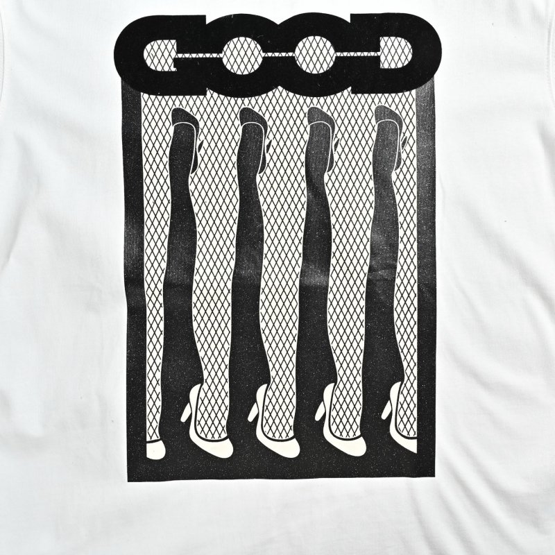 White Graphic Print Short Sleeve T-Shirt with Embroidered Motif view
