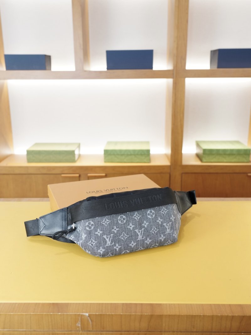 Louis Vuitton Monogram Canvas Waist Bag Grey