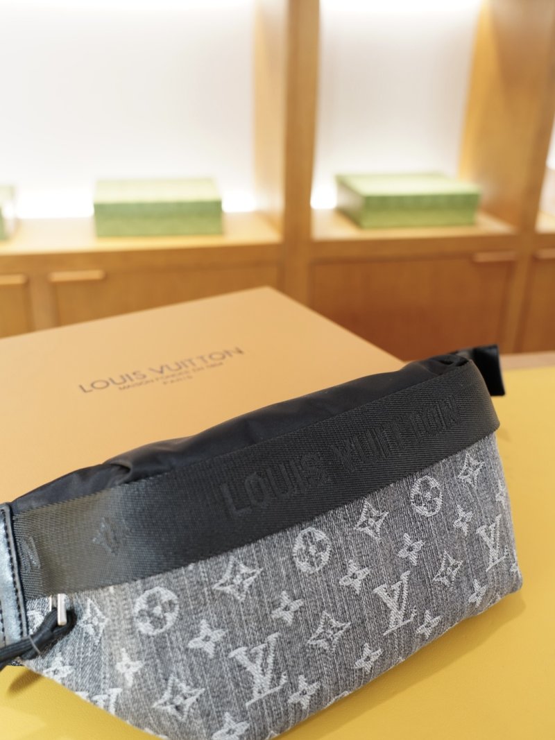 Louis Vuitton Monogram Canvas Waist Bag Grey view