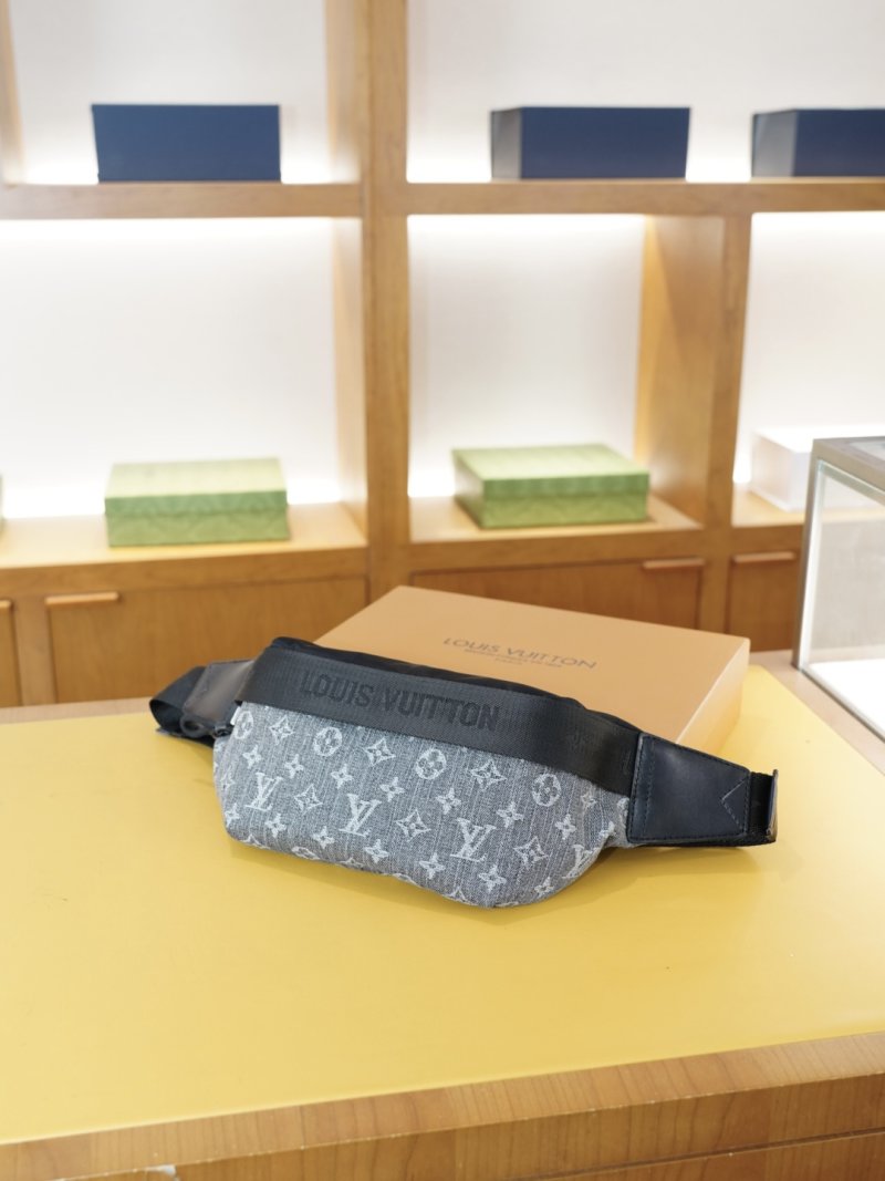 Louis Vuitton Monogram Canvas Waist Bag Grey view