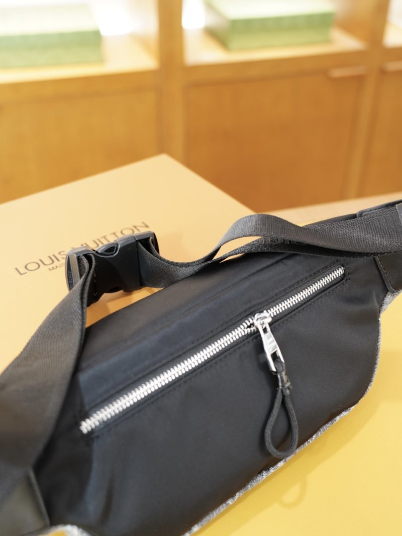 Louis Vuitton Monogram Canvas Waist Bag Grey view