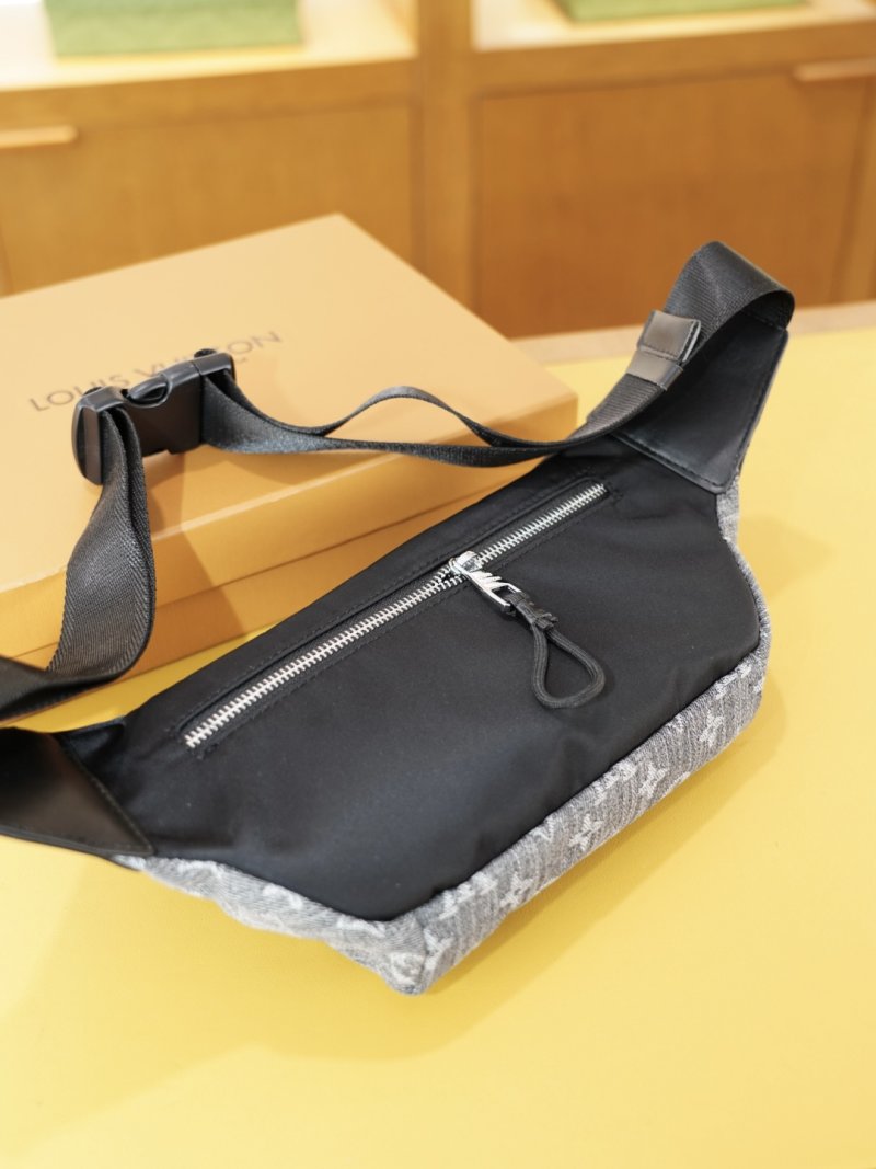 Louis Vuitton Monogram Canvas Waist Bag Grey view