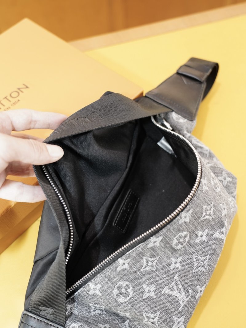 Louis Vuitton Monogram Canvas Waist Bag Grey view