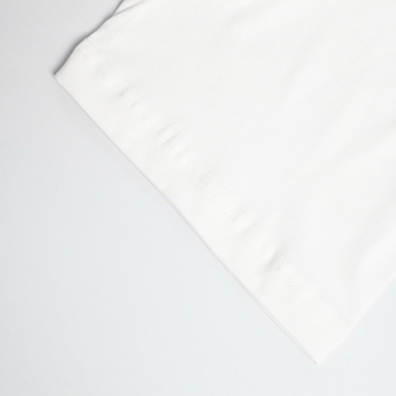 Balenciaga Blurred Logo Print White T-Shirt view