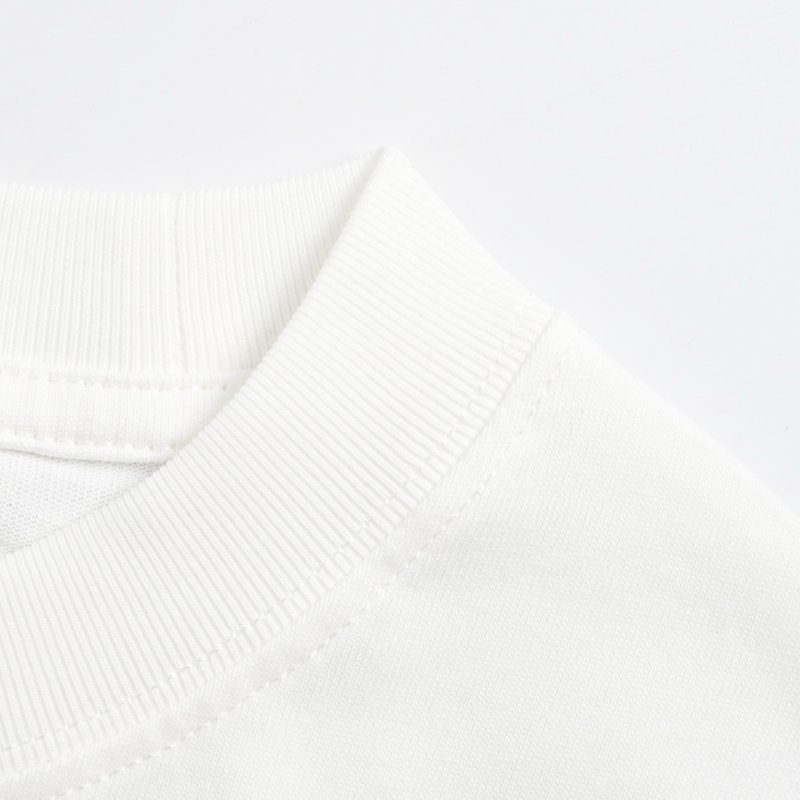 Balenciaga Blurred Logo Print White T-Shirt view