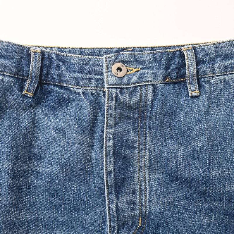 Dior Cargo Wide-Leg Jeans in Dark Indigo view