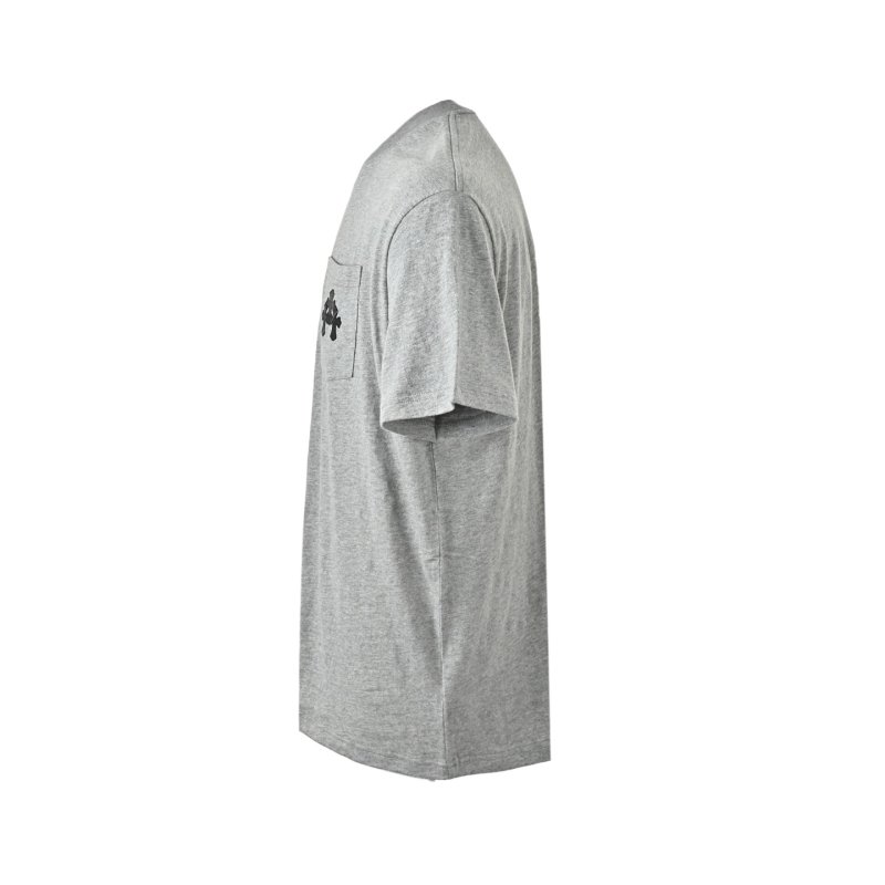 Chrome Hearts Grey Pocket T-Shirt with Black Cross Logo view