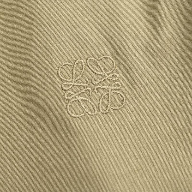 Beige Oversized Zip Windbreaker Jacket view