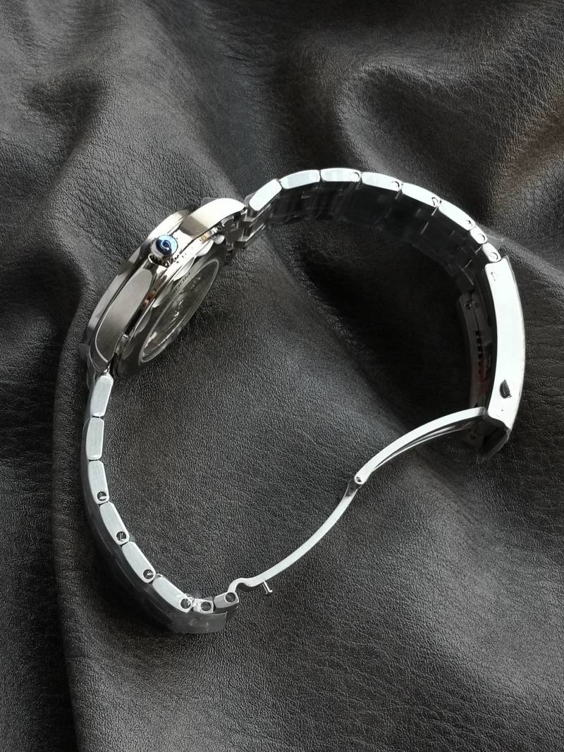 Omega Seamaster Black Dial Steel Watch 42mm view