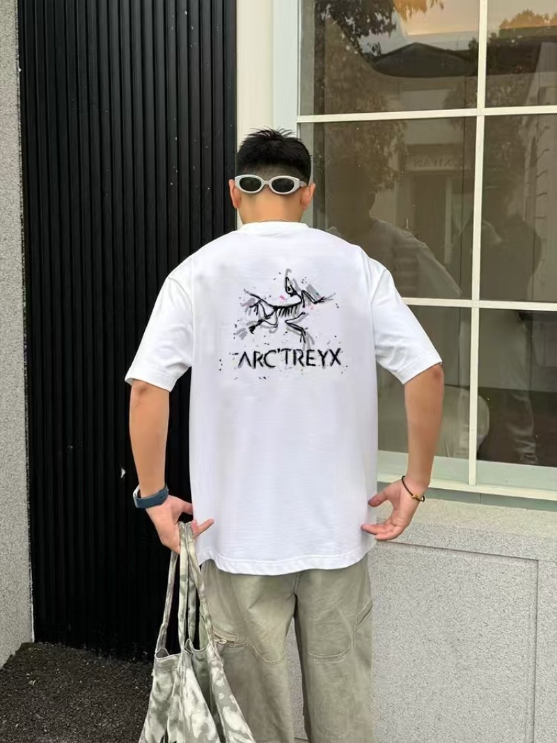 Arc'teryx White Graphic Print T-Shirt view