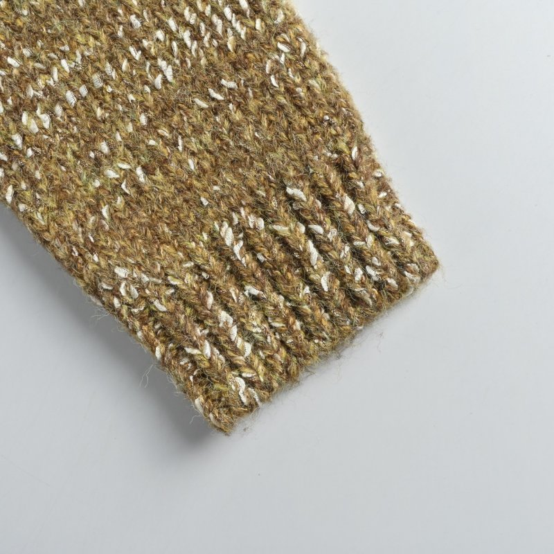 Beige Tweed Textured Oversized Jacket view