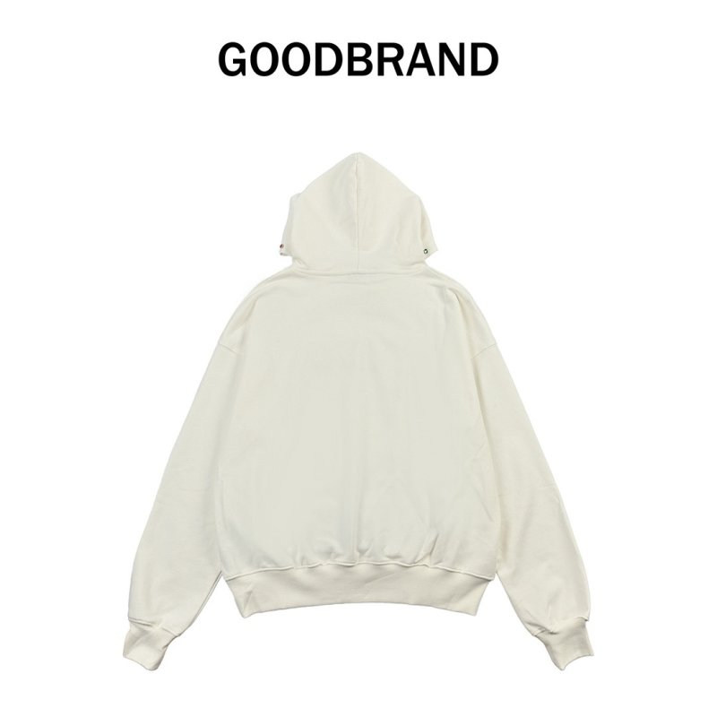 White Pearl Graphic Hoodie Women's view